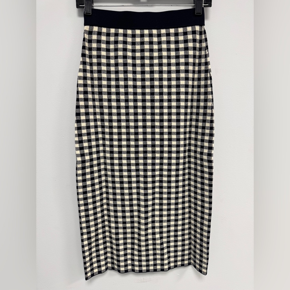 LK Bennett Lea Check Skirt